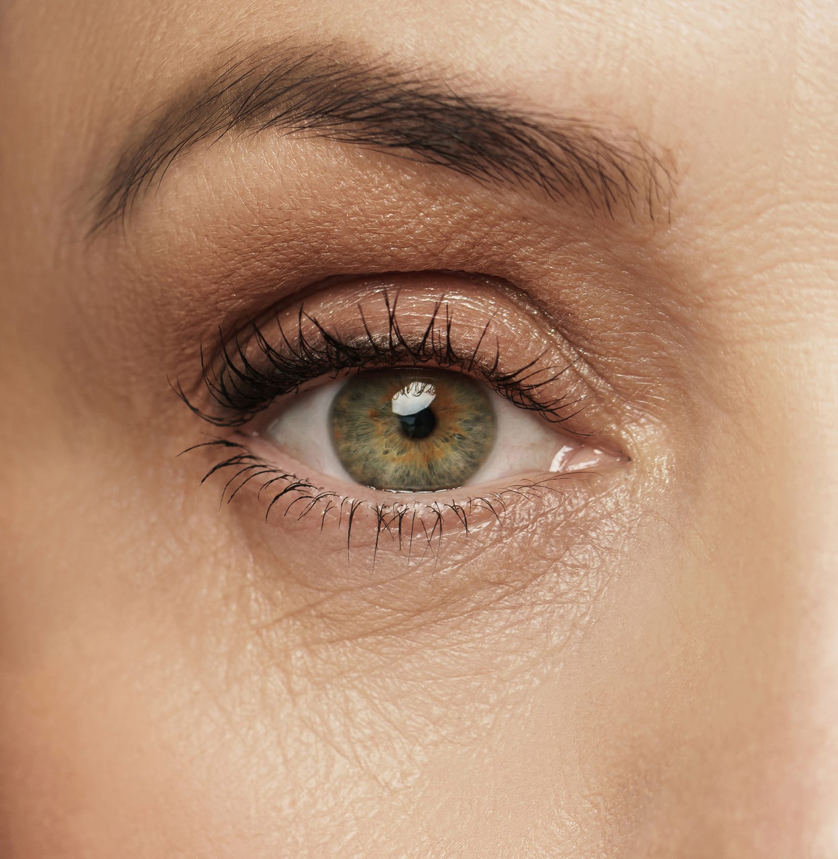 Close up of womans eye
