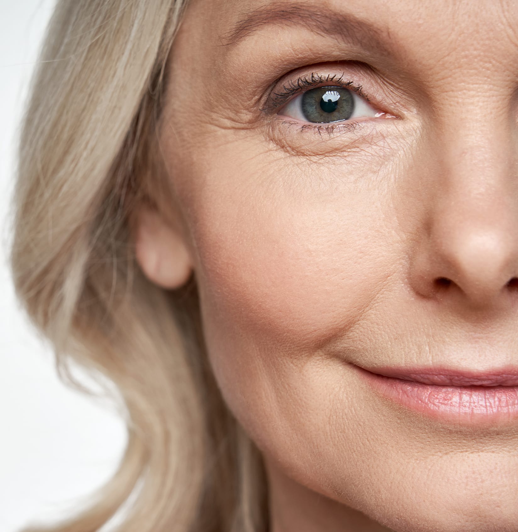 Close up of woman smiling