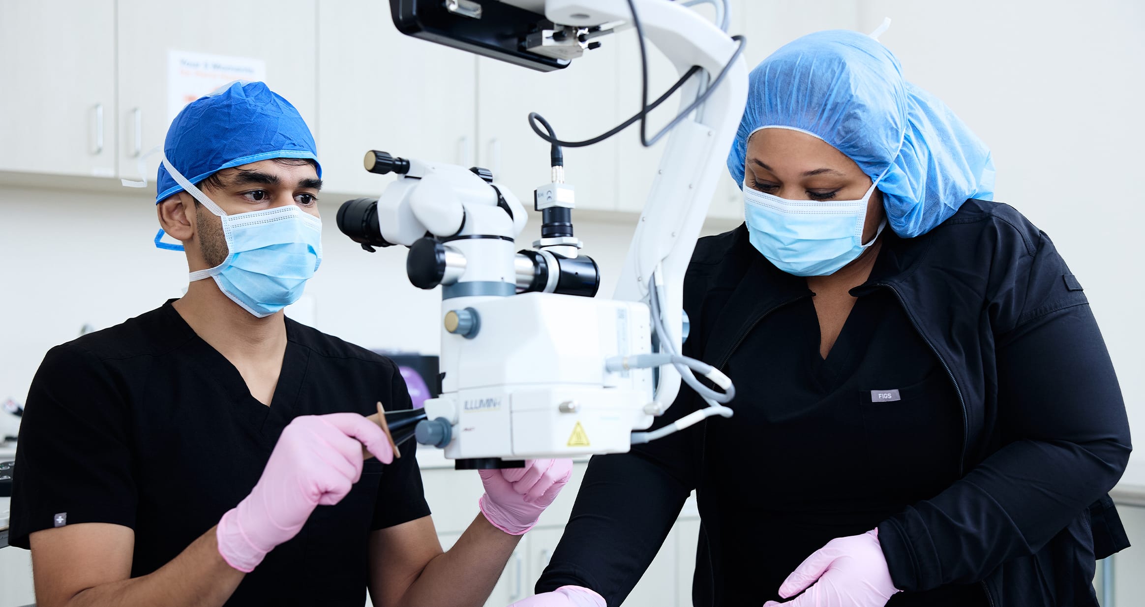Doctors in surgery